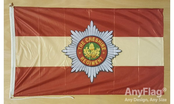 Cheshire Regiment Custom Printed AnyFlag®